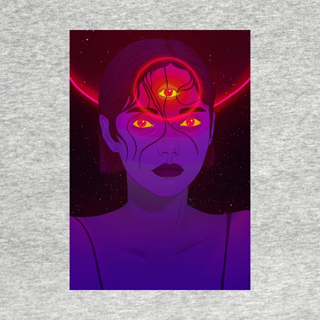 Psychonaut Girl (GIF) by PHAZED